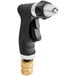 A black and silver Regency spray gun for a hose reel.