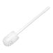 A Carlisle white plastic brush with a handle.