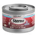 A can of Sterno 4 Hour Safe Heat chafing fuel with Power Pad, containing 7.26 fl oz (214 mL).