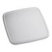 A white square platform for AvaWeigh portion scales.