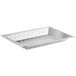 A stainless steel tray with holes for a Backyard Pro LPG grill.