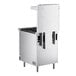 A stainless steel Main Street Equipment natural gas range with a door open.