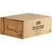 A brown cardboard box with the Tractor Beverage Co. logo.
