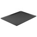 A black rectangular Cambro dietary tray.
