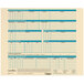 A blue and white ComplyRight personnel form with blue text.