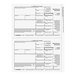 A pack of ComplyRight 1099 2-Up Recipient Copy Miscellaneous Income Tax Forms containing 50 forms.