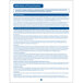 A ComplyRight HIPAA Notice of Privacy Practices document with blue and white text.