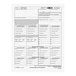 A pack of ComplyRight Copy 2 / C 1-Part W-2C corrected wage and tax statement forms.