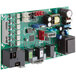 A close up of a Narvon electronic board with a green circuit board and various electronic components.