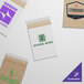 A group of Lavex Stayflats kraft mailers.