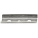 A metal Carlisle refinisher blade with two holes.