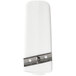 A white plastic razor holder with metal refinisher blades inside.