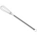 A Choice stainless steel mini whisk with a wire.