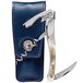 A Chateau Laguiole Andreas Larsson Waiter's Corkscrew in a leather case.
