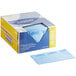 A box of blue and white Dixie disposable foodservice towels with a blue label.