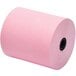 A roll of PointPlus pink thermal cash register paper.