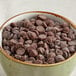 A bowl of Van Leer semi-sweet chocolate chips.