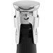 A Franmara stainless steel champagne stopper on a white background.