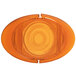 An orange plastic Franmara champagne bottle stopper.