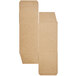 A brown rectangular Lavex cardboard box with two open sides.
