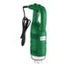 A green and silver AvaMix power pack with a black cord.