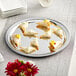 a plate of food on a table