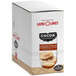 A white box of Land O Lakes Cocoa Classics Chocolate Snickerdoodle Cocoa Mix packets with a label.