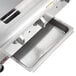 A stainless steel APW Wyott countertop gas griddle.