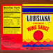 A label for Louisiana Wildly Wicked Original Buffalo Wing Sauce.