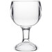 GET GOB-20-1-SAN-CL 20 oz. Clear SAN Plastic Schooner - 12/Case