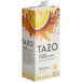 A carton of Tazo Turmeric Latte concentrate on a white background.