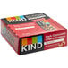 A box of 12 KIND Dark Chocolate Cherry Cashew Bars on a counter.