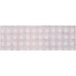 A close-up of a red and white checkered pattern.