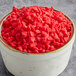 A bowl of Red Heart Sprinkles.