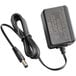 A black Lavex charger with a black rectangle on a white background.