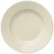 A Libbey Porcelana white porcelain pasta bowl with a round rim.