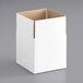 A white Lavex cardboard shipping box with brown edges.