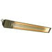 A stainless steel TPI quartz electric infrared heater with a long tube.