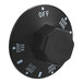 A black Cooking Performance Group temperature dial knob with white text reading "OFF".