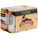 A 6 pack of Goslings Ginger Beer cans.