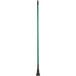 A long green Lavex Jaw Style mop handle.