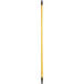 a long yellow mop