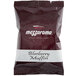 A red and white Ellis Mezzaroma Blueberry Muffin coffee packet.