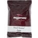 A red package of Ellis Mezzaroma French Caramel Creme Coffee with a white label.