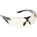 A pair of Honeywell safety glasses with gray frames and indoor/outdoor lenses.
