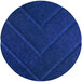 A Versare blue chevron circle acoustic panel.