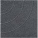 A dark gray surface with a spiral pattern.