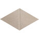 A beige diamond-shaped Versare SoundSorb acoustic panel.