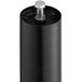 a black cylinder with a silver cap