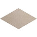 A beige rhomboid-shaped Versare SoundSorb acoustic panel.